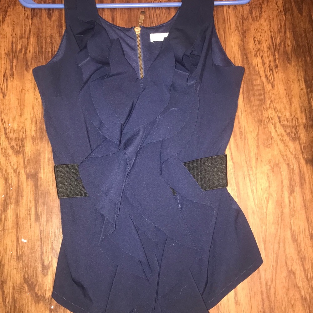 peplum tank-top